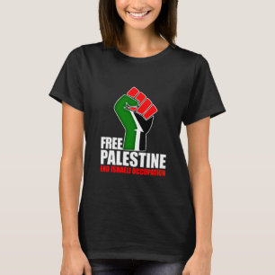 T-shirt Occupation israélienne libre de fin de la