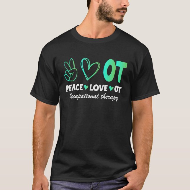 T-shirt Occupational Therapist Funny Pediatric OT Month  1 (Devant)