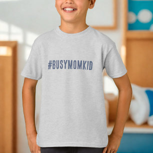 T-shirt Occupé Maman Kid