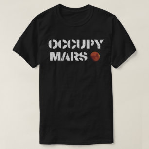 T-shirt Occuper Mars