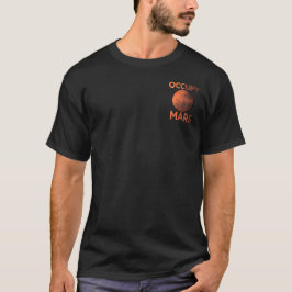 T-shirt Occupez la course Terraform de l'espace de Mars