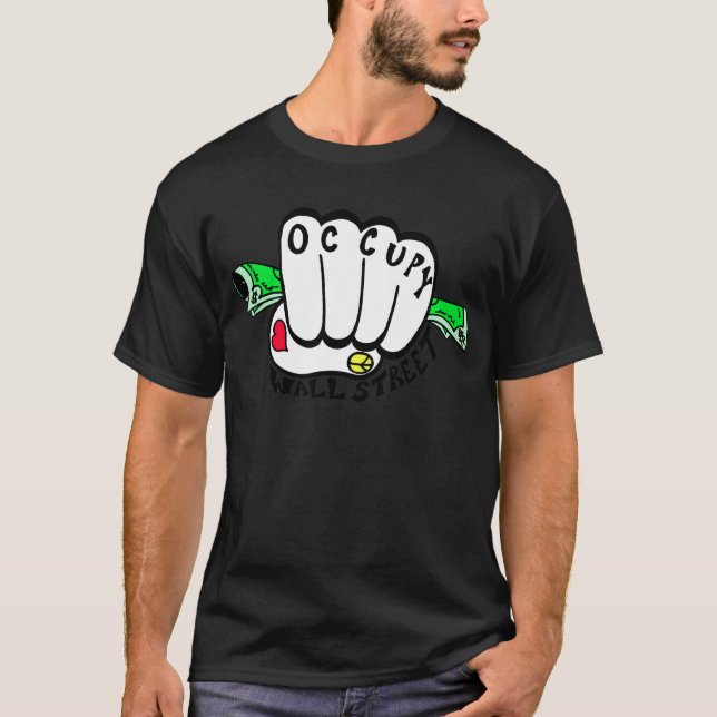T-shirt Occupy Wall Street (Devant)