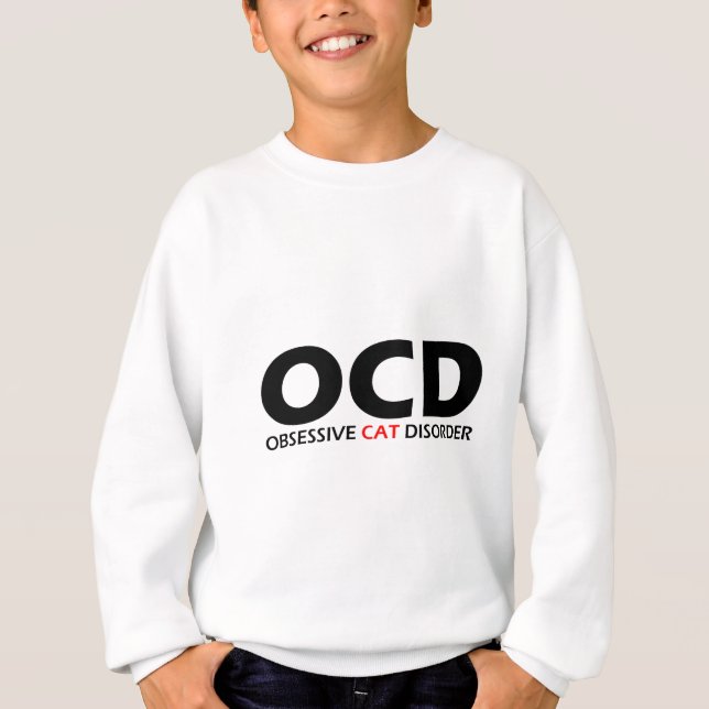 T-shirt OCD - Trouble de chats obsessionnel (Devant)