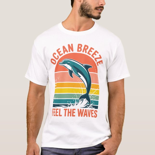 T-shirt Ocean Breeze Oval Tee (Devant)