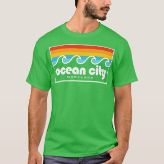T-shirt Ocean City MD Ocean City Maryland Beach Vacances T