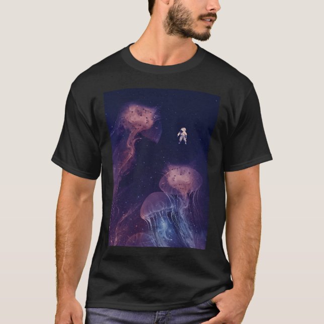 T-shirt Océan d'espace (Devant)