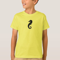 Ocean Glow_Black sur l'hippocampe jaune