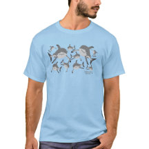 Ocean Life Squad Amical Gris Shark Design