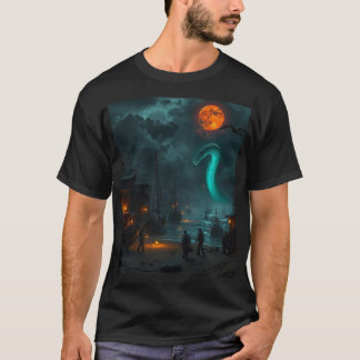 T-shirt Ocean port Sea Serpant