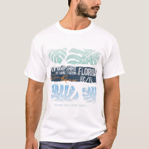 T-shirt Ocean Secourt - Floride & Hampshire Lifeguard