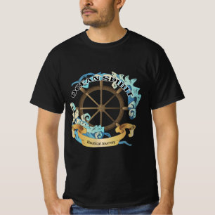 T-shirt Ocean Spirit Thème de voyage nautique