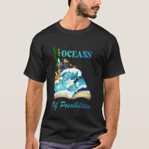 T-shirt Océans De Possibilités Animal Marin Poisson Été Ré