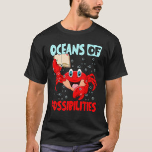 T-shirt Océans Des Possibilités Lecture Été 2022 Crabe