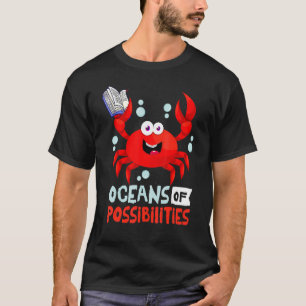 T-shirt Océans Des Possibilités Lecture Été 2022 Crabe