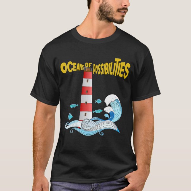 T-shirt Océans Des Possibilités Lecture Été 2022 Mer Et (Devant)
