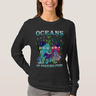 T-shirt Oceans Of Possibilities Sea Animal Summer Reading 