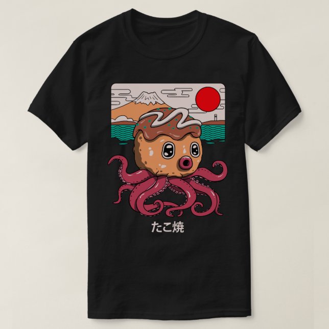 T-shirt Octakoyaki (Design devant)