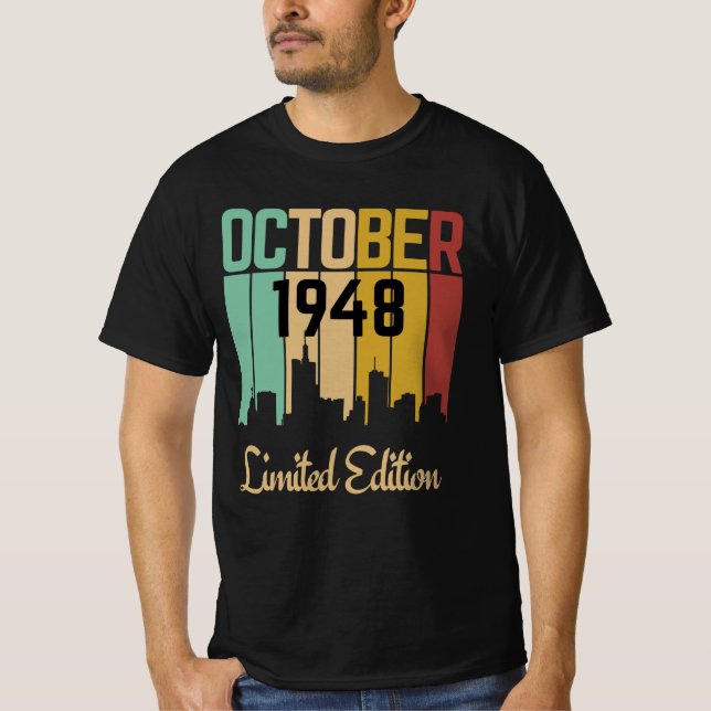 T-shirt octobre 1948 édition limitée (Devant)