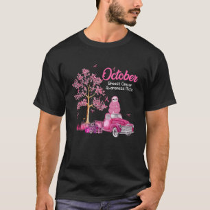 T-shirt Octobre Mois de sensibilisation au cancer du sein 