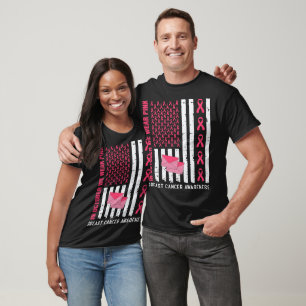 T-shirt Octobre Nous Portons Pink Breast Cancer Sensibilis