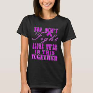T-shirt Octobre Nous Portons Une Conscience Rose Du Cancer