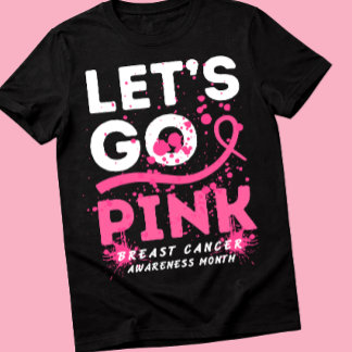 T-shirt Octobre Ruban Rose Mois de la Sensibilisation au C