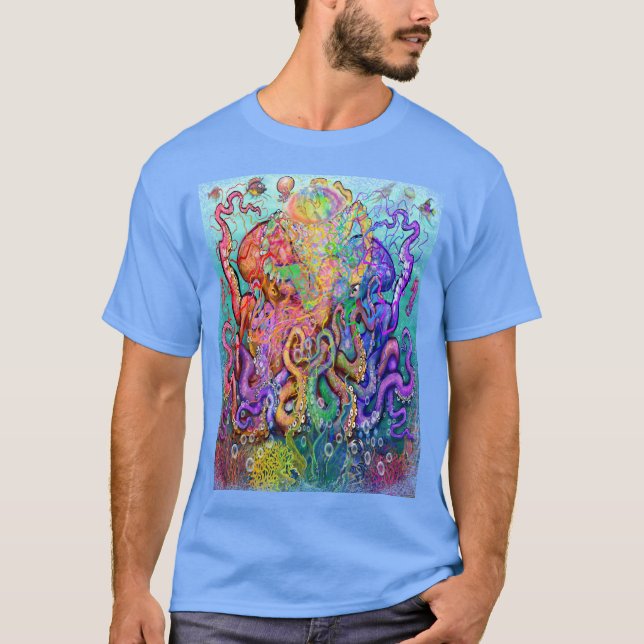 T-shirt octopi (Devant)