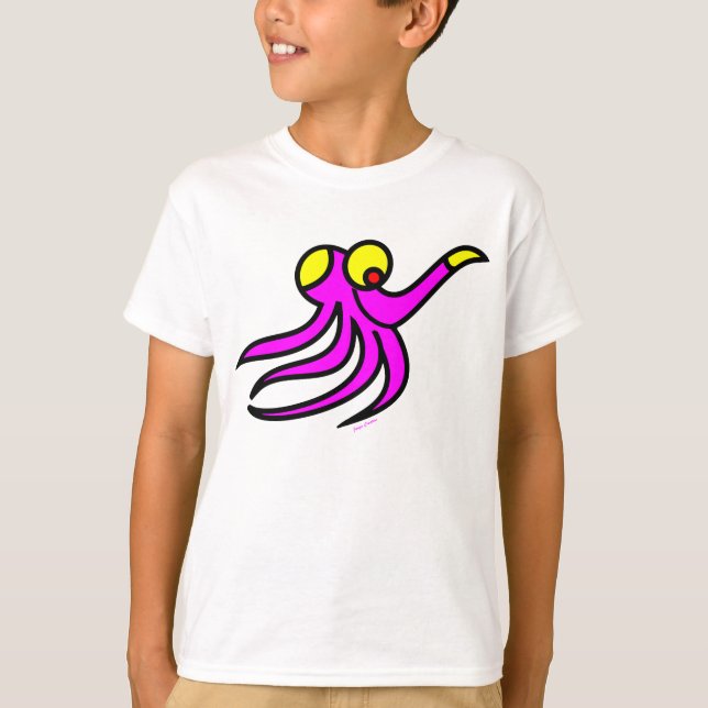 T-shirt octopus (Devant)