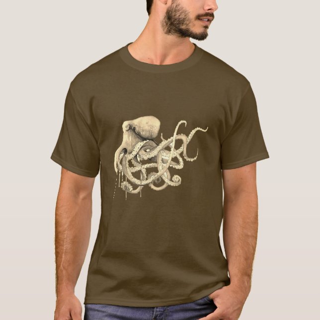 T-shirt octopus (Devant)