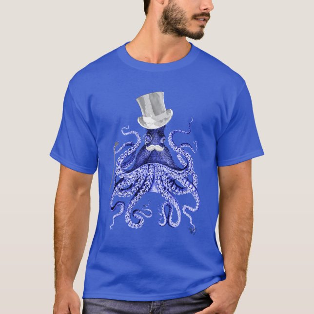 T-shirt Octopus À propos de la ville (Devant)