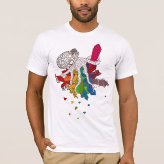 T-shirt Octopus avec cristaux