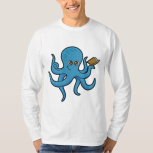 T-shirt Octopus avec livre