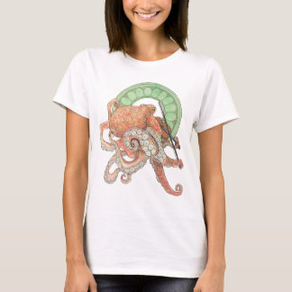 T-shirt Octopus avec un bourdon