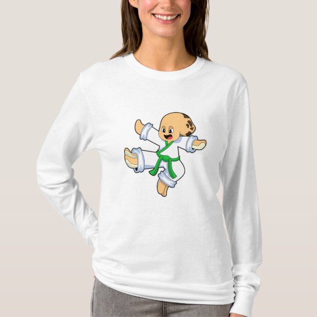 T-shirt Octopus dans les arts martiaux Karate (Devant)