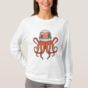 T-shirt Octopus en astronaute