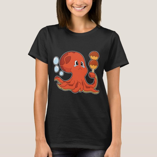 T-shirt Octopus Takoyaki (Devant)