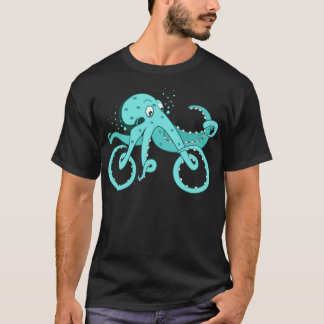 T-shirt Octopus Vélo Cycliste et Vélo enduro atvrider