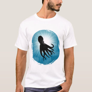 T-shirt Octopus Vie aquatique sous-marine