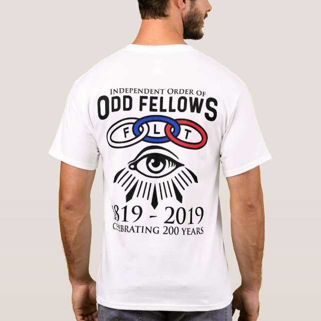 T-shirt Odd Fellows Links and Eye 200th Anniversary (Dos)