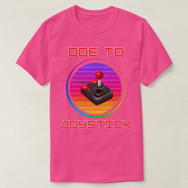 T-shirt Ode To Joystick (Design devant)
