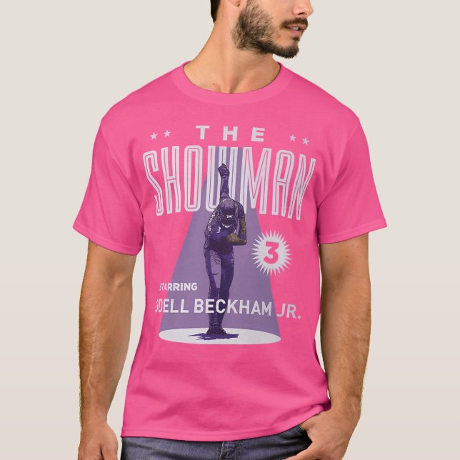 T-shirt Odell Beckham Jr. The Showman (Devant)