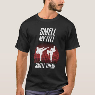 T-shirt odell My Feet Karate Cool Karate Pour Garçons Fu F