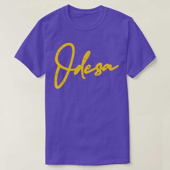 T-shirt Odesa Conception Vintage (Design devant)