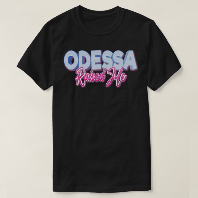 T-shirt Odessa m'a élevé (Design devant)