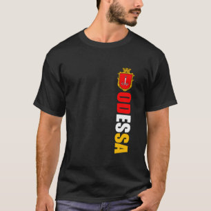 T-shirt Odessa Ukraine Souvenirs Drapeau Odesa Cadeau Fièr
