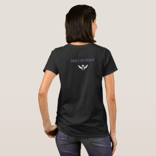 T-shirt ODETTE/Odile "mouche à la future" pièce en t
