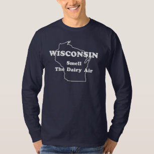 T-shirt Odeur du Wisconsin sonnerie de douille d'air de