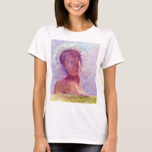 T-shirt Odilon Redon, les yeux clos 1889