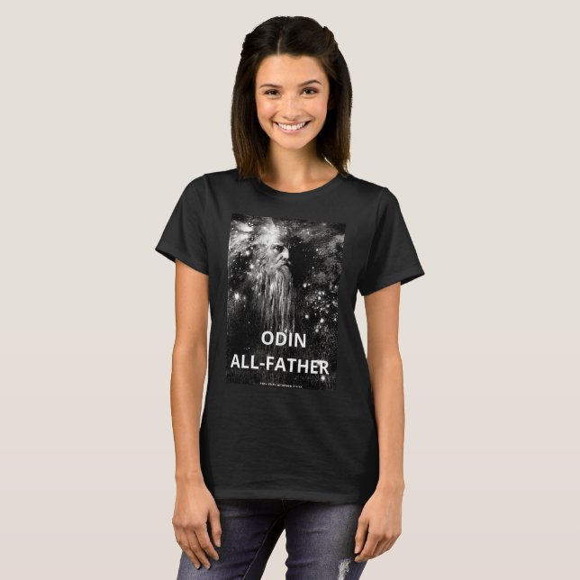 T-shirt Odin, chemise de Tout-Père (Devant entier)