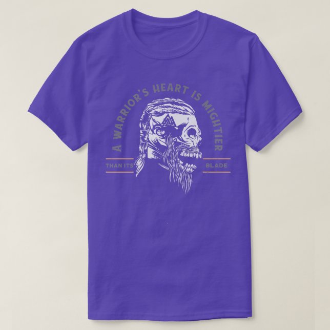 T-shirt Odin Skeleton porteur Viking  (Design devant)